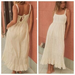 NWT ZARA COMBINATION KNIT DRESS SMALL